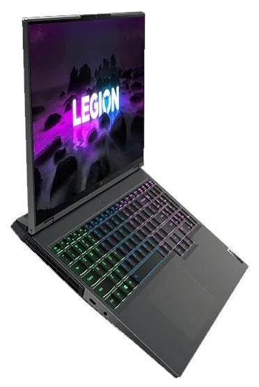 16" Ноутбук Lenovo Legion 5 Pro (2560x1600, AMD Ryzen 7 3.2 ГГц, RAM 16 ГБ, SSD 1024 ГБ, GeForce RTX 3060, без ОС), 82JQ000URK, Storm Grey