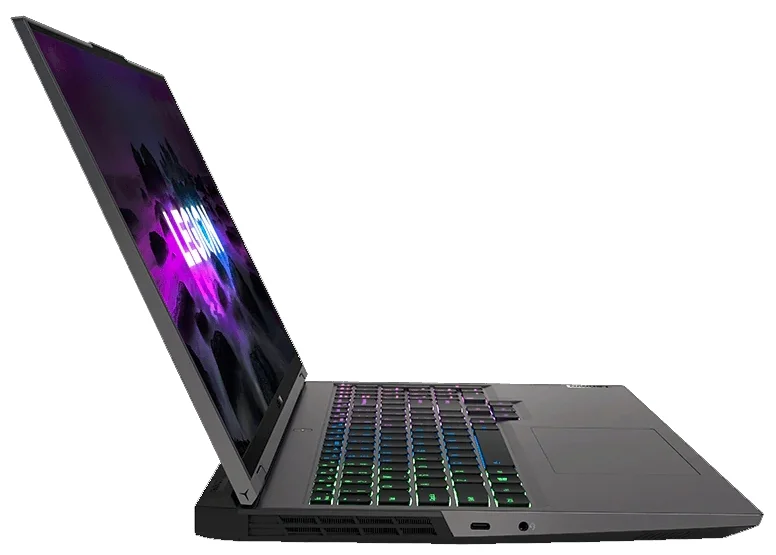 16" Laptop Lenovo Legion 5 Pro (2560x1600, AMD Ryzen 7 3.2 ГГц, RAM 16 ГБ, SSD 1024 ГБ, GeForce RTX 3060, без ОС), 82JQ000URK, Storm Grey