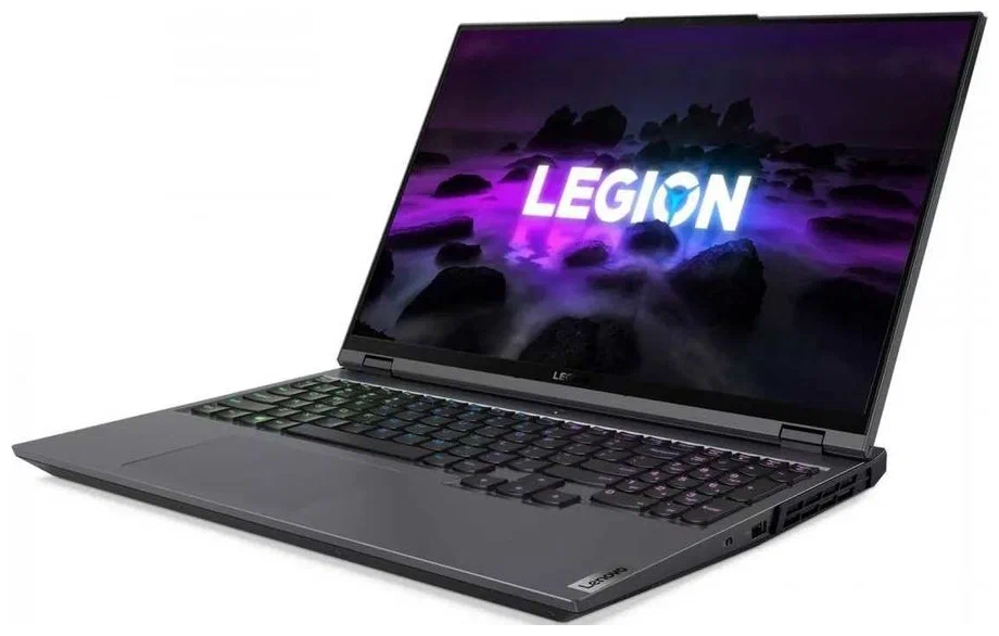 16" Ноутбук Lenovo Legion 5 Pro16ACH6H (2560x1600, AMD Ryzen 7 3.2 ГГц, RAM 32 ГБ, SSD 1 ТБ, GeForce RTX 3060, Windows 11 Home), 82JQ00HARU, Storm Grey