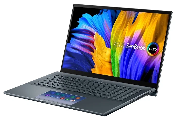 15.6" Ноутбук ASUS ZenBook Pro OLED UX535LI-H2347T (3840x2160, Intel Core i5 2.5 ГГц, RAM 16 ГБ, SSD 1024 ГБ, GeForce GTX 1650 Ti, Win10 Home), 90NB0RW1-M10620, Pine Grey