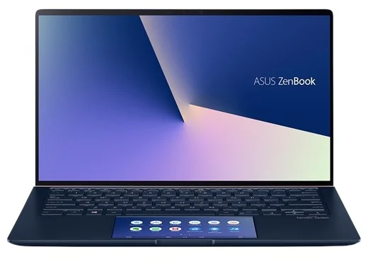 14" Ноутбук ASUS ZenBook 14 UX434FQ-A6072T (1920x1080, Intel Core i5 1.6 ГГц, RAM 8 ГБ, SSD 512 ГБ, GeForce MX350, Win10 Home), 90NB0RM1-M00960, синий