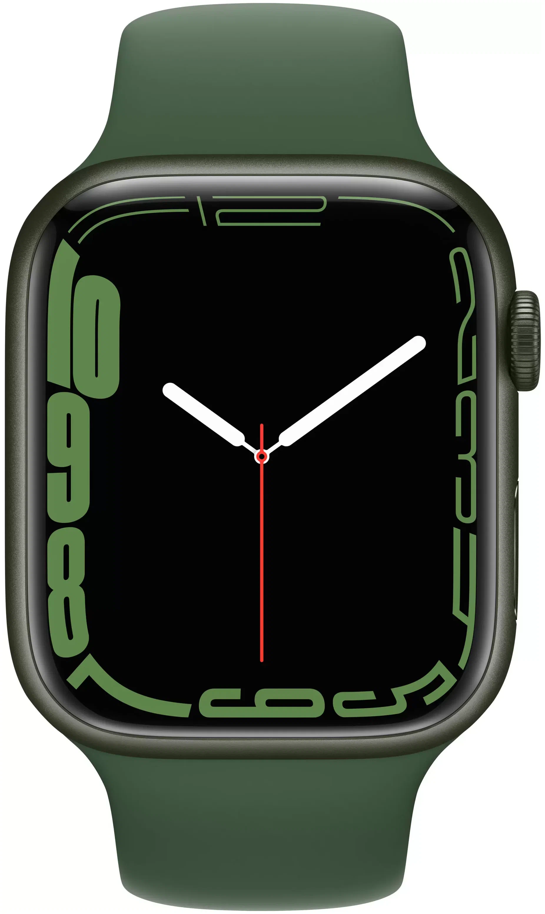 Умные часы Apple Watch Series 7 45 мм Aluminium Case RU, зеленый клевер