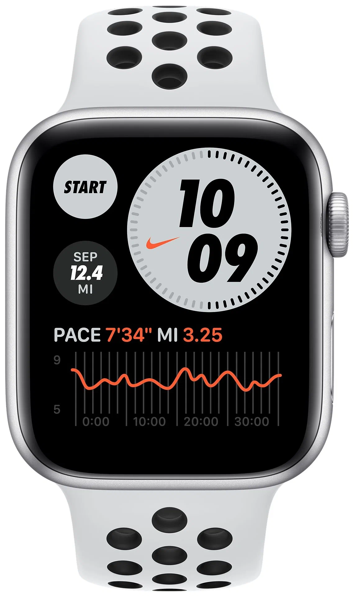 Умные часы Apple Watch SE 40 мм Aluminium Case RU, серебристый/чистая платина/черный