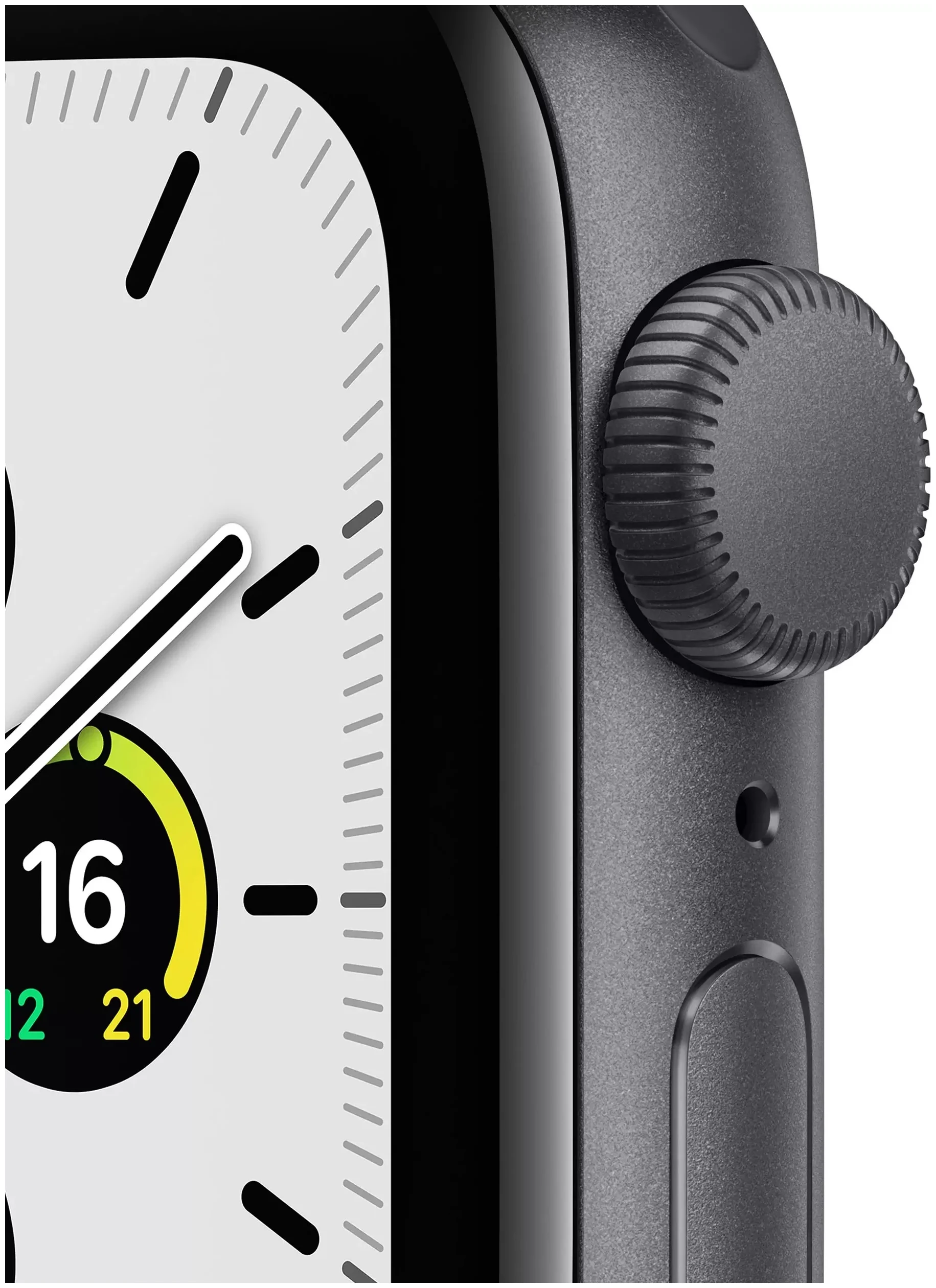 Умные часы Apple Watch SE 44 мм Aluminium Case RU, серый космос/тёмная ночь