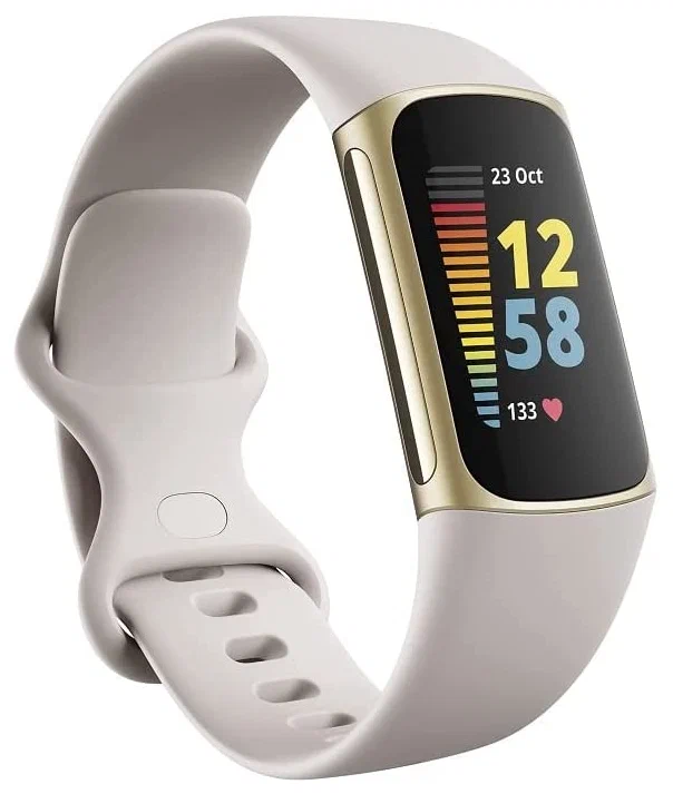 Умный браслет Fitbit Charge 5 NFC, бежевый