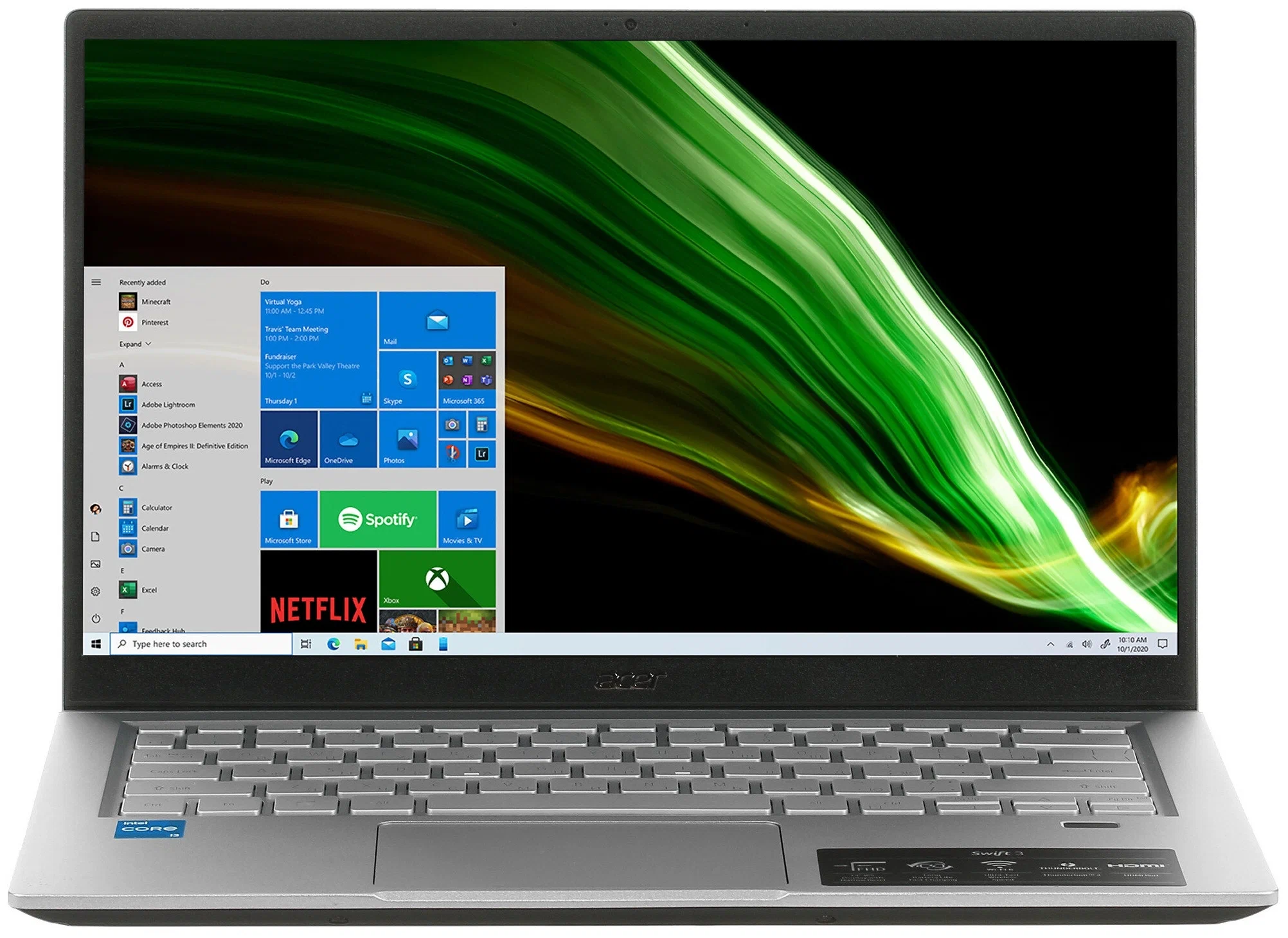 Ultrabook Acer Swift 3 SF314-511 silver 14", win 10 pro, office 19 business