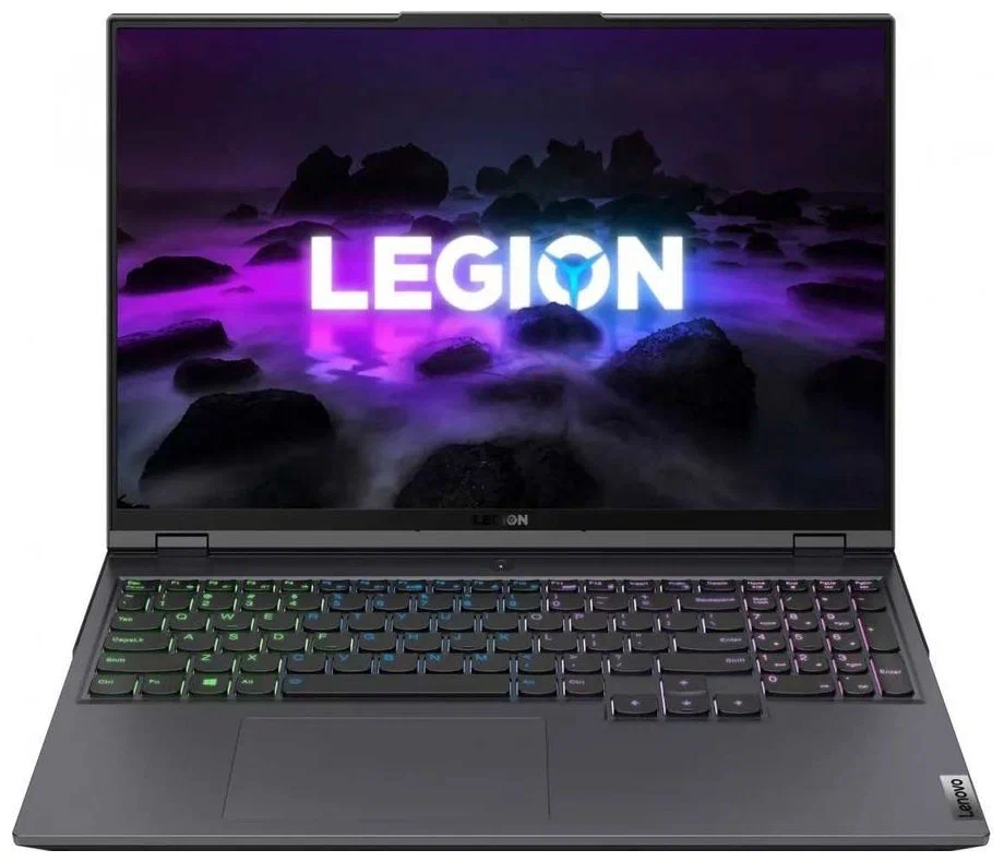 16 "Lenovo Legion 5 Pro16ACH6H Laptop (2560x1600, AMD Ryzen 7 3.2 GHz, 32 GB RAM, 1 TB SSD, GeForce RTX 3060, Windows 11 Home), 82JQ00HARU, Storm Gray