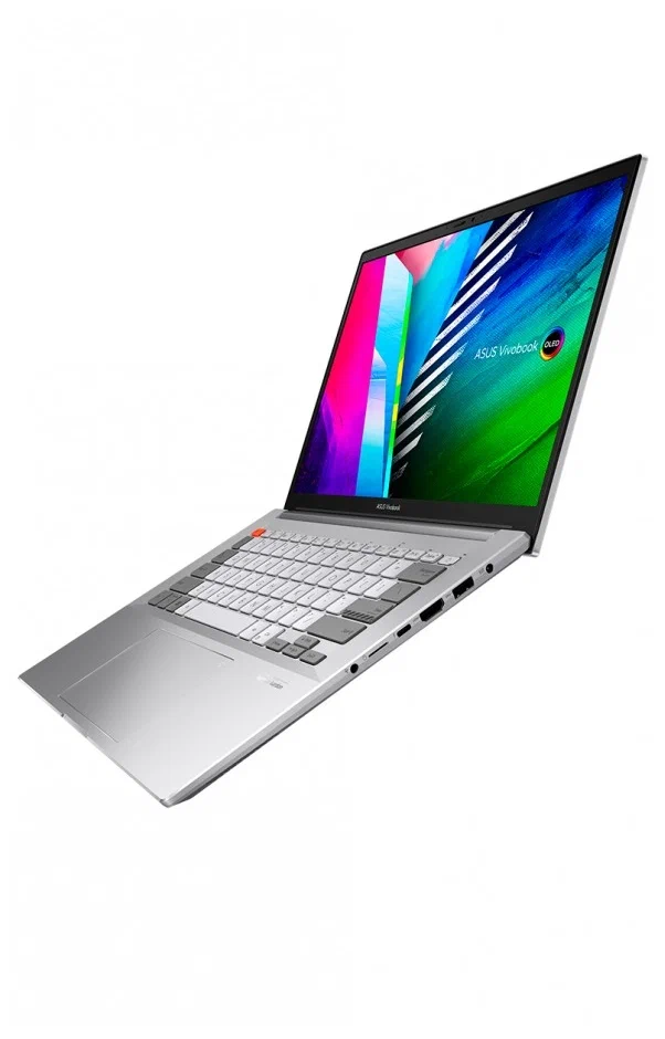14" Ноутбук ASUS Vivobook Pro 14X OLED N7400PC-KM010 (2880x1800, Intel Core i7 3.3 ГГц, RAM 16 ГБ, SSD 1024 ГБ, GeForce RTX 3050, без ОС), 90NB0U44-M02400, cool silver