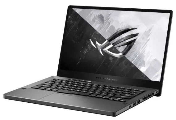 14" Laptop ASUS ROG Zephyrus G14 GA401IHR-HZ015 (1920x1080, AMD Ryzen 7 2.9 GHz, RAM 16 GB, SSD 512 GB, GeForce GTX 1650, no OS), 90NR07H3-M01210, Eclipse Gray