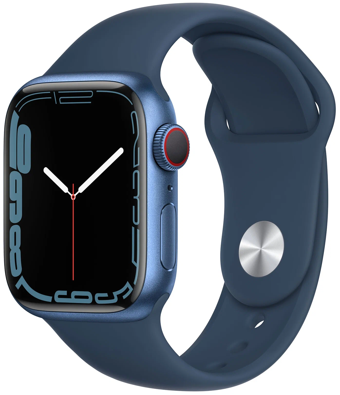 Smart watch Apple Watch Series 7 41 mm Aluminum Case, blue whirlpool