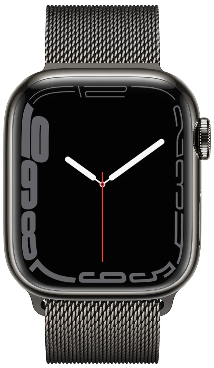 Smart watch Apple Watch Series 7 41 mm Steel Case, graphite