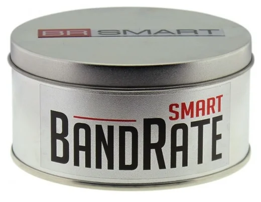 Smart bracelet BandRate Smart BRSS33, black/gold