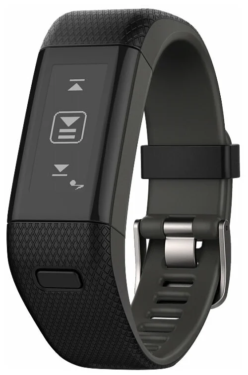 Smart bracelet Garmin Vivosmart HR +, black-gray